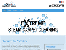 Tablet Screenshot of extremesteamcc.com